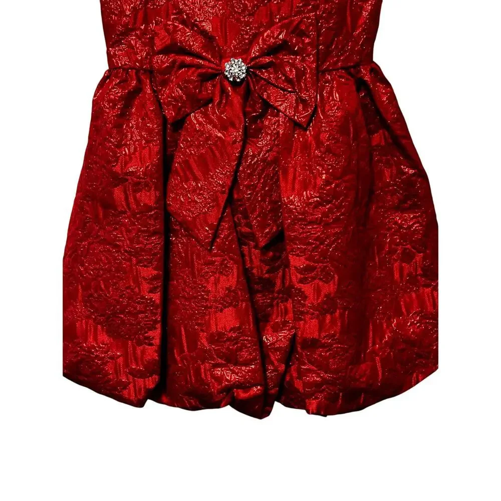 Rare Editions Floral Holiday Dress Size 4T